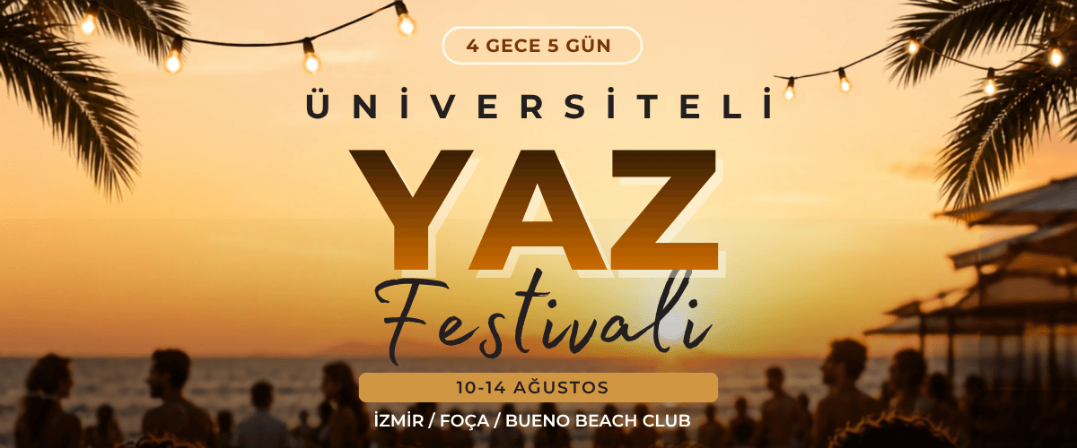 Üniversiteli Yaz Festivali 2026 afişi